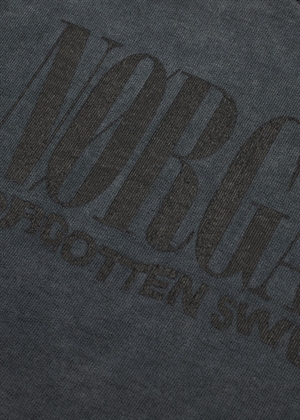 Alti compact cotton sweat Washed Black Mads Nørgaard 